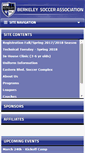 Mobile Screenshot of berkeleysoccer.com